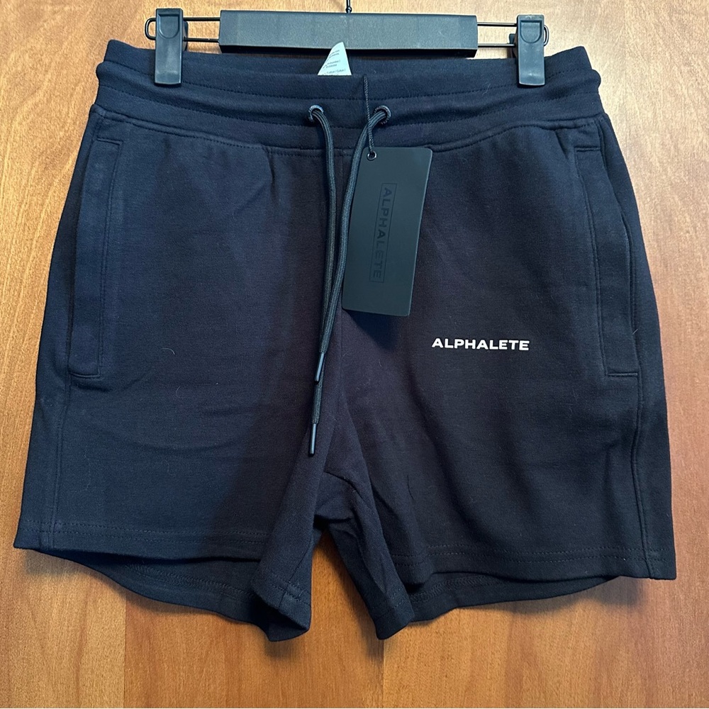 NWT Alphalete Black Shorts Medium